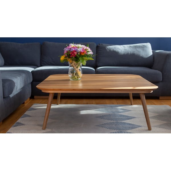 Kafijas galdiņš no oškoka Ragaba Contrast Tetra, 110 x 110 cm-image-3