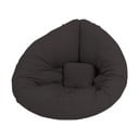 Melni pelēks atpūtas krēsls bērniem Mini Nido – Karup Design