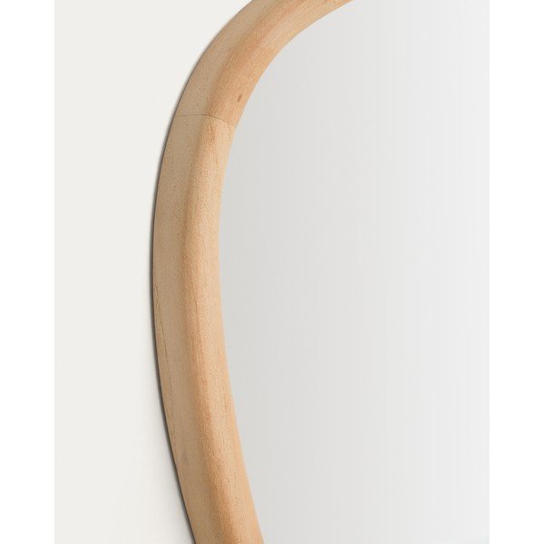 Sienas spogulis ar masīvkoka rāmi 45,5x47 cm Alura – Kave Home-image-4