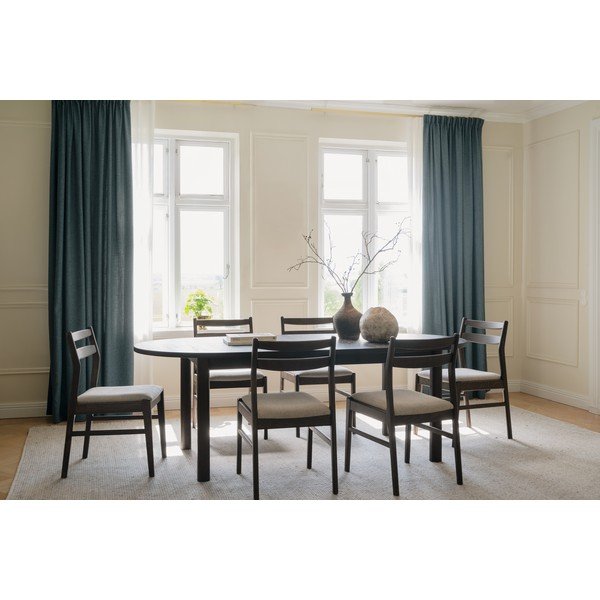 Izvelkams ēdamgalds ar ozolkoka imitācijas galda virsmu 105x220 cm Gifford – Rowico-image-1