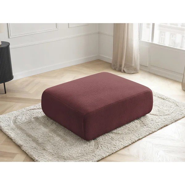 Sarkans modulārais kāju soliņš Jana – Bobochic Paris-image-2