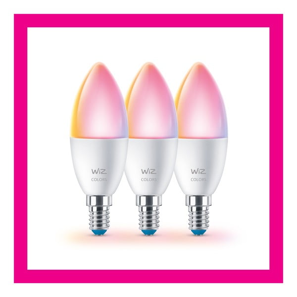LED spuldzes ar E14 spuldžu ietveri (3 gab.), 5 W – WiZ-image-2