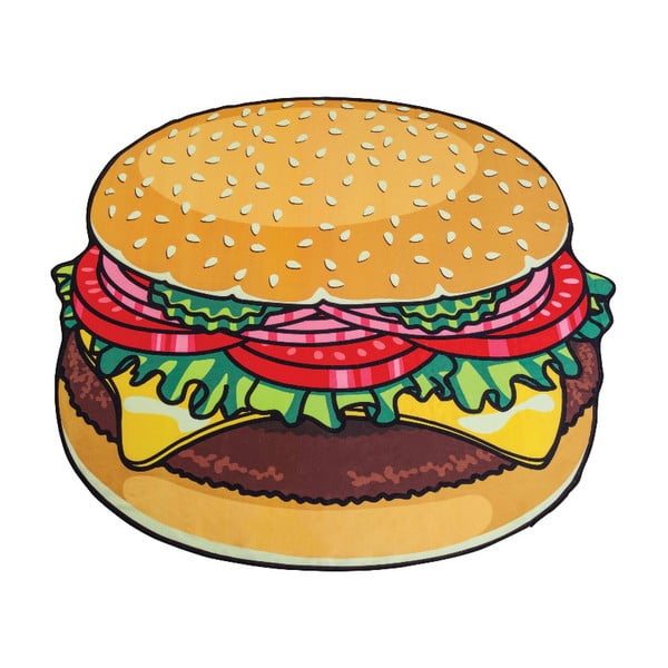 Pludmales sega burgera formā Big Mouth Inc., ⌀ 152 cm