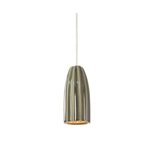 Zaļa piekaramā lampa ø 8,5 cm Clay – Markslöjd