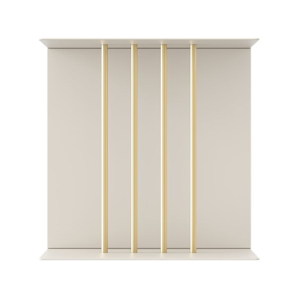 Balts metāla sienas plaukts Teaser – UMAGE-image-3