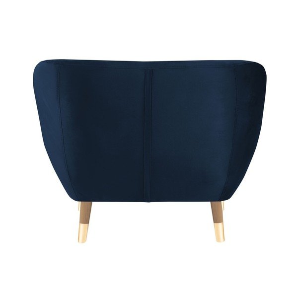 Mazzini Sofas Amelie tumši zils krēsls-image-2
