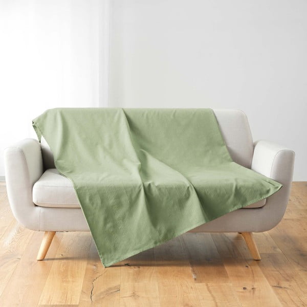 Zaļš gultas pārklājs 180x220 cm Lucile – douceur d'intérieur