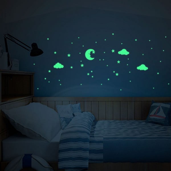 Sienas uzlīme Ambiance Moon and Clouds-image-2