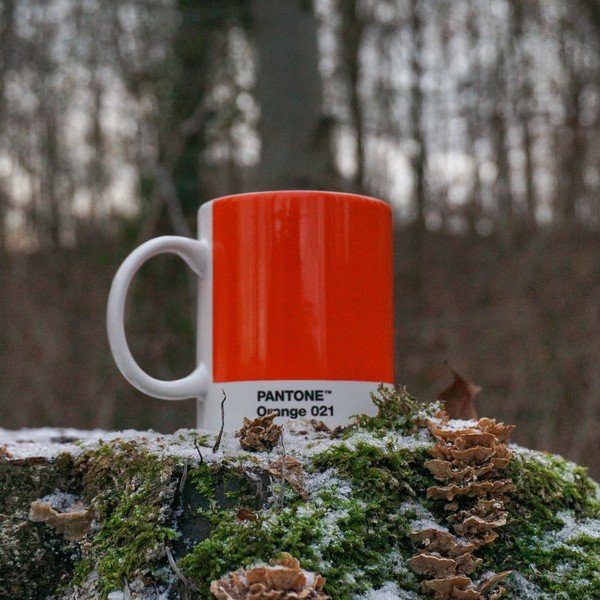 Oranža porcelāna krūze 375 ml Orange 021 – Pantone-image-3