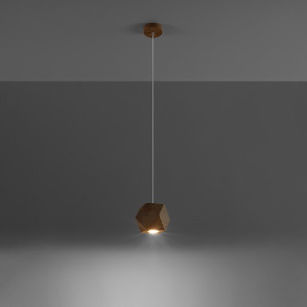 Dabīga toņa piekaramā lampa ø 12 cm Vige – Sollux-image-1