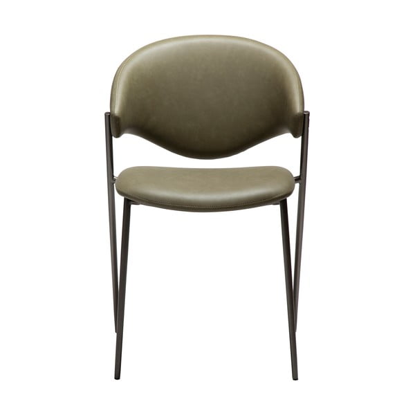 Haki mākslīgās ādas pusdienu krēsls Zone – DAN-FORM Denmark-image-1