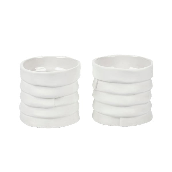 Porcelāna svečturi (2 gab.) Ribbon – Mette Ditmer Denmark