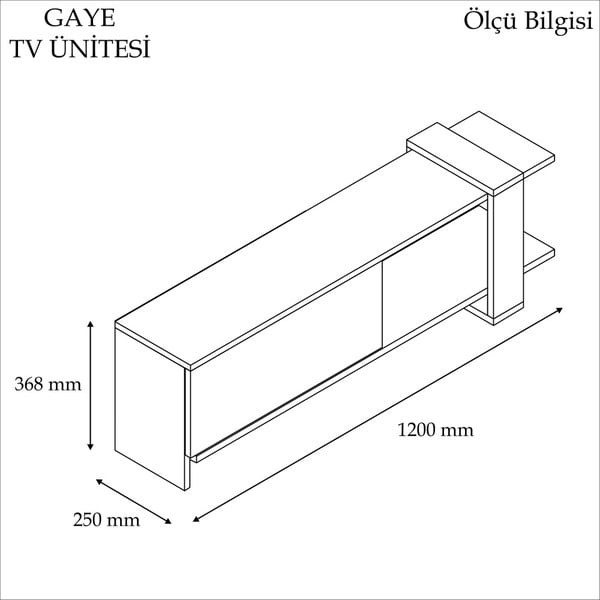Balts TV galds Gaye-image-3