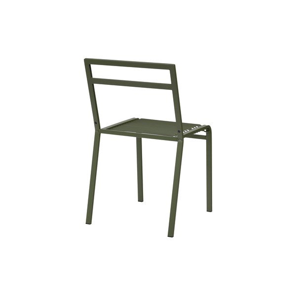 Zaļš metāla dārza krēsls Oto – noo.ma-image-2