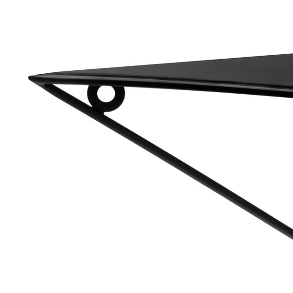 Melns metāla sienas plaukts Upp – Kave Home-image-4