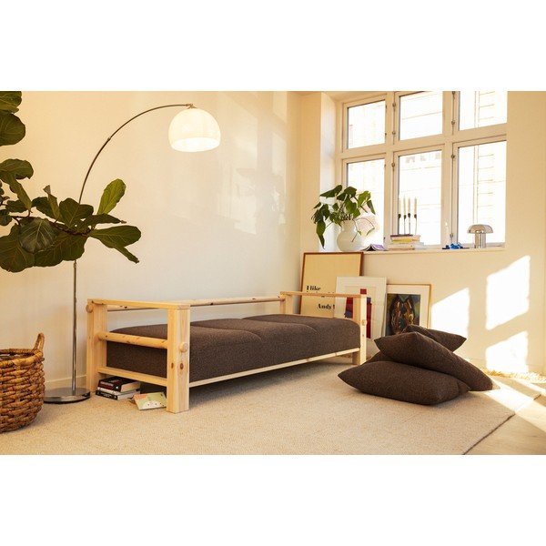 Okera dzeltens dīvāns 225 cm Bare – Karup-image-1