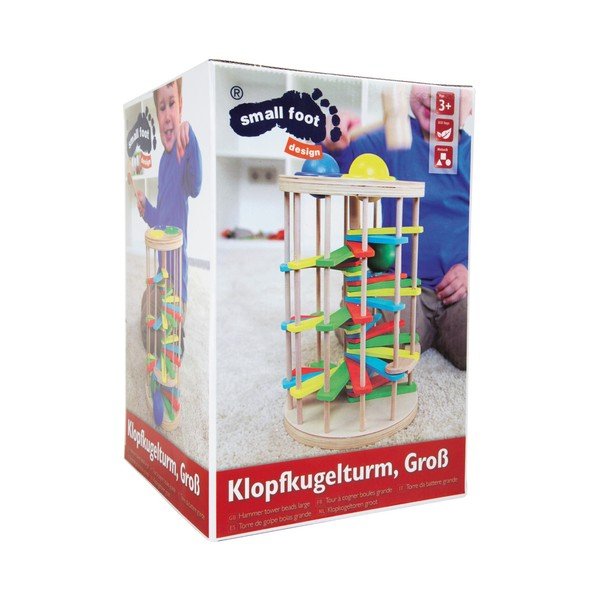 Koka āmura un bumbiņas rotaļlieta Legler Hammer-image-1