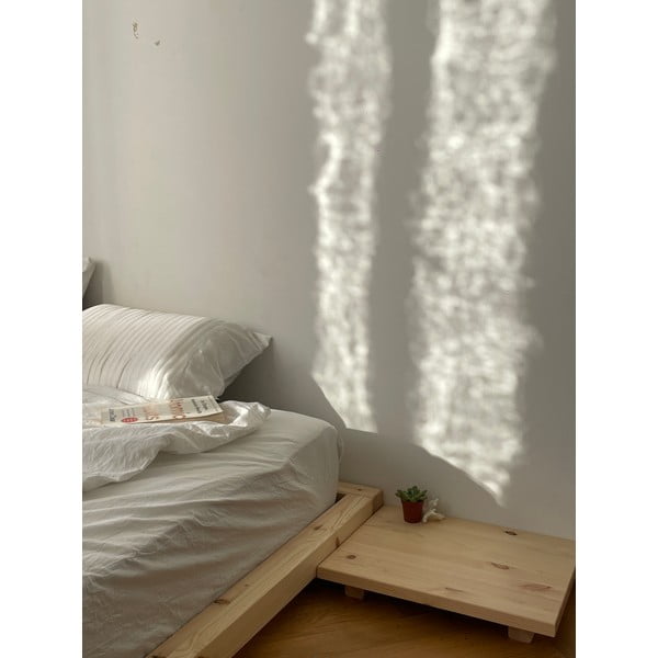 Dabīga toņa naktsskapītis (2 gab.) Dock – Karup Design-image-1