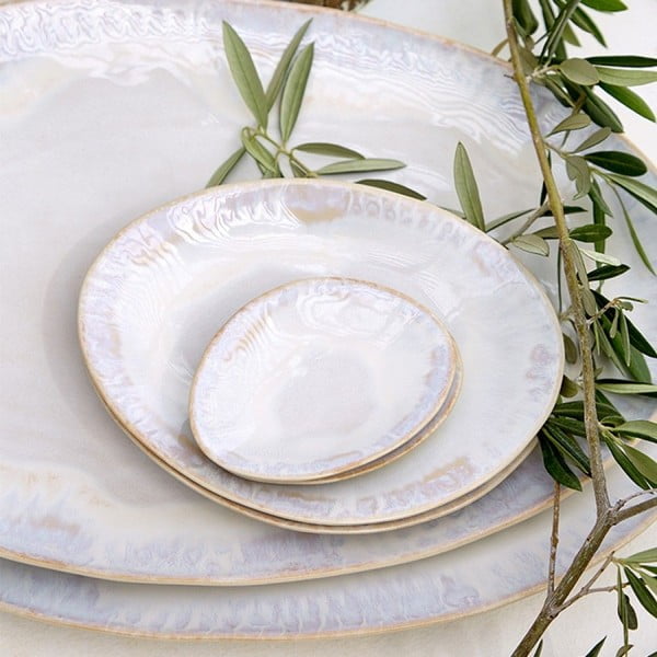 Balts keramikas servēšanas paplātes Costa Nova Brisa-image-1