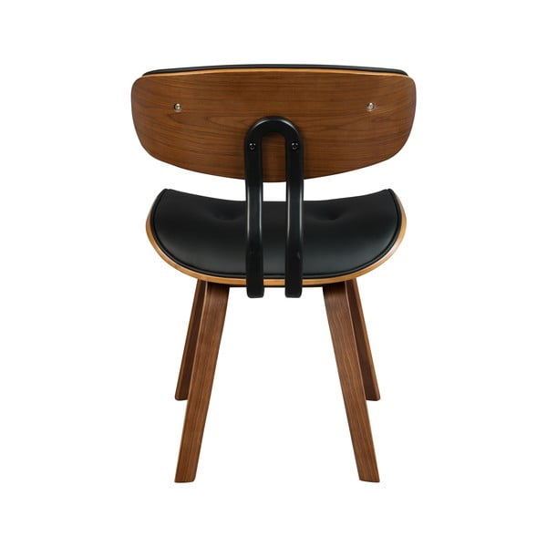 Melns krēsls Dutchbone Wallnut-image-3