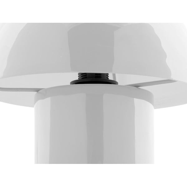 Balta galda lampa ar metāla abažūru (augstums 20 cm) Fat Mushroom – Leitmotiv-image-4
