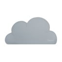 Tumši pelēks silikona paliktnis Kindsgut Cloud, 49 x 27 cm