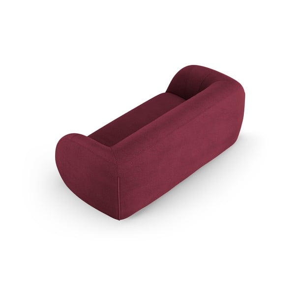 Bordo dīvāns no buklē auduma 210 cm Essen – Cosmopolitan Design-image-3