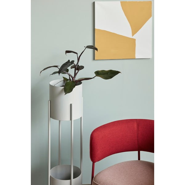 Balts metāla puķu statīvs Hübsch Stand, augstums 1 m-image-2