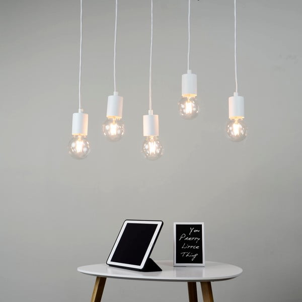 Balta piecviru griestu lampa Sotto Luce Cero Basic-image-1