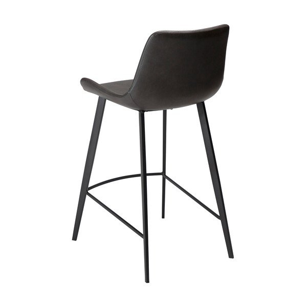 Pelēks bāra krēsls (sēdekļa augstums 65 cm) Hype – DAN-FORM Denmark-image-4