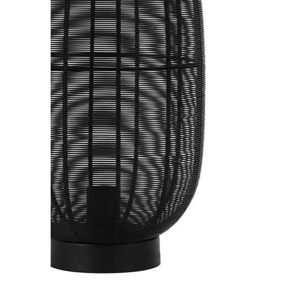 Melna galda lampa (augstums 30 cm) Ophra – Light & Living-image-1