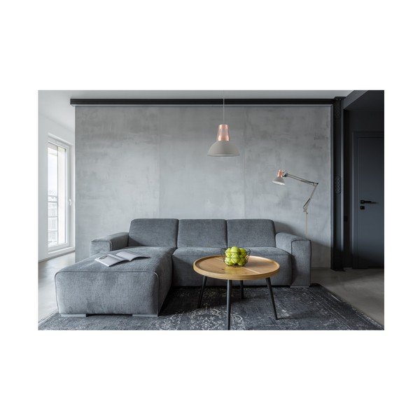 Pelēka stāvlampa ar metāla abažūru Artemia F – GTV-image-3