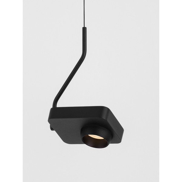Melna alumīnija LED piekaramā lampa ar saliekamu konstrukciju/ar regulējamu spilgtumu Kedros – Nova Luce-image-3