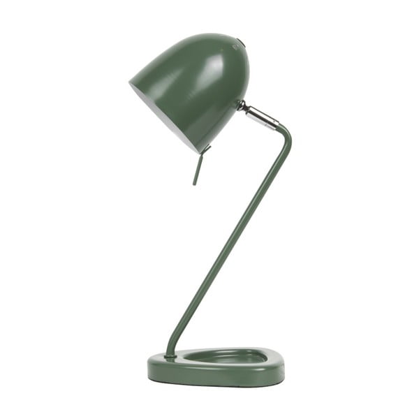 Zaļa galda lampa Present Time Cap