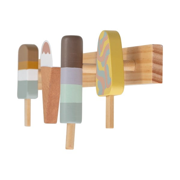 Bērnu sienas pakaramais no dižskābarža koka Zyon – Bloomingville Mini-image-4