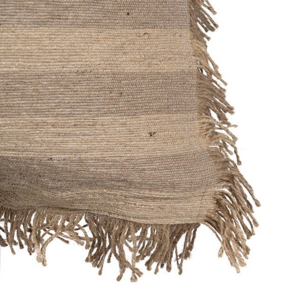 Dekoratīvais spilvens no džutas maisījuma 45x45 cm Stripes – Ixia-image-3