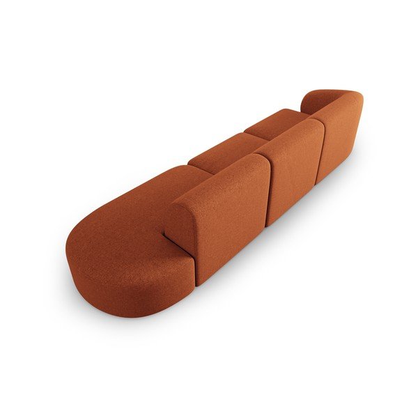 Oranžs dīvāns 302 cm Shane – Micadoni Home-image-3