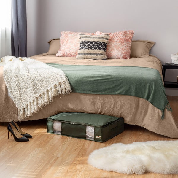 Zaļa uzglabāšanas kaste Compactor Oxford, 145 l-image-1