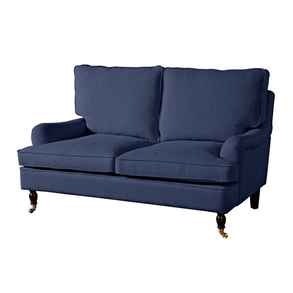 Tumši zils Max Winzer Passion dīvāns, 158 cm