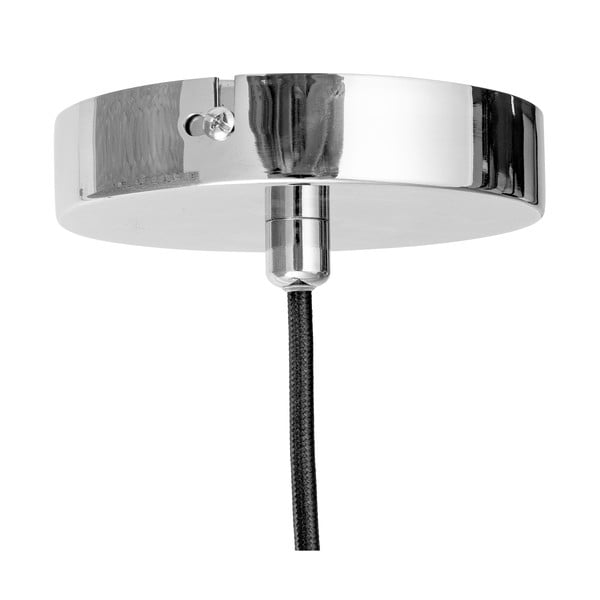 Pelēka piekaramā lampa ar stikla abažūru ø 22 cm Adar – Bloomingville-image-2