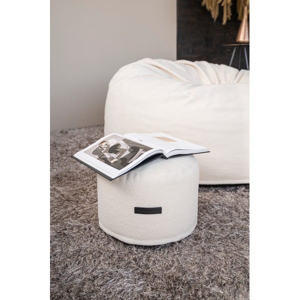 Brūns sēžammaiss no buklē auduma Mini – SLOWDOWN-image-1