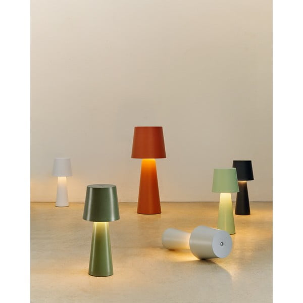 LED pārvietojams āra gaismeklis ar regulējamu spilgtumu ar USB ø 10 cm Arenys – Kave Home-image-4