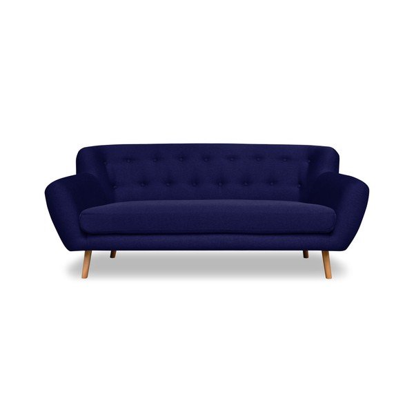 2 zilu divvietīgu un trīsvietīgu dīvānu komplekts Cosmopolitan design London-image-1