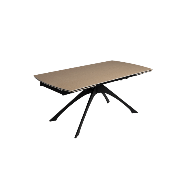 Izvelkams ēdamgalds ar papildu galda virsmu 90x180 cm Rocía – Ixia