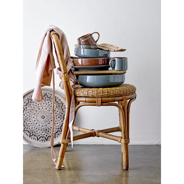 Zaļš keramikas servēšanas trauks Bloomingville Pixie, ø 28,5 cm-image-1