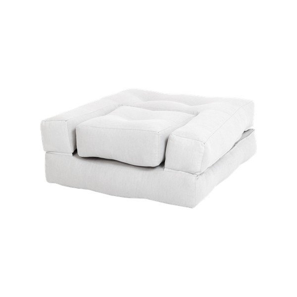 Bērnu saliekamais krēsls ar tabureti Karup Design Mini Cube Grey-image-3