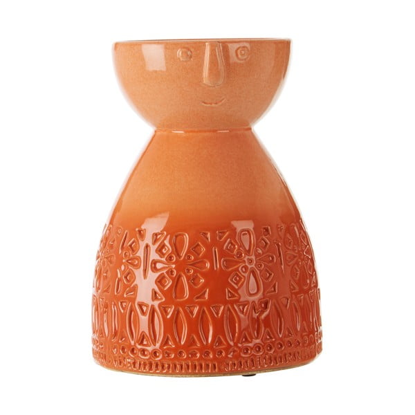 Oranža keramikas vāze Premier Housewares Mimo
