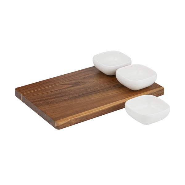 Balts porcelāna servēšanas trauku komplekts (6 gab.) Essentials – Ladelle-image-2