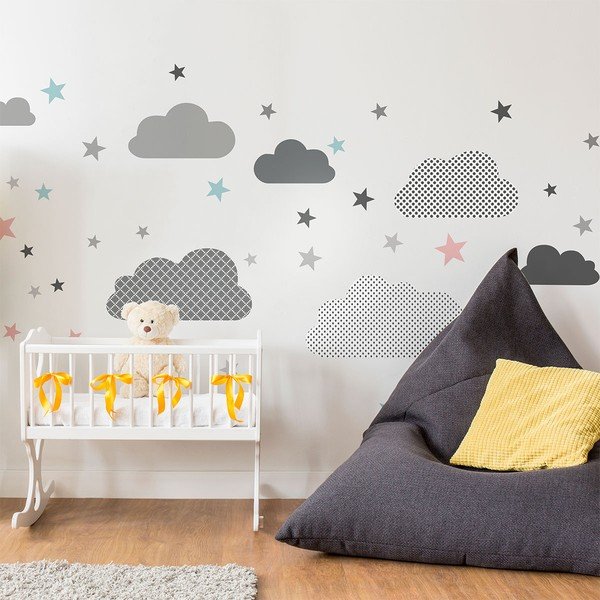 Sienas uzlīme Ambiance Scandinavian Clouds From The Far North-image-4