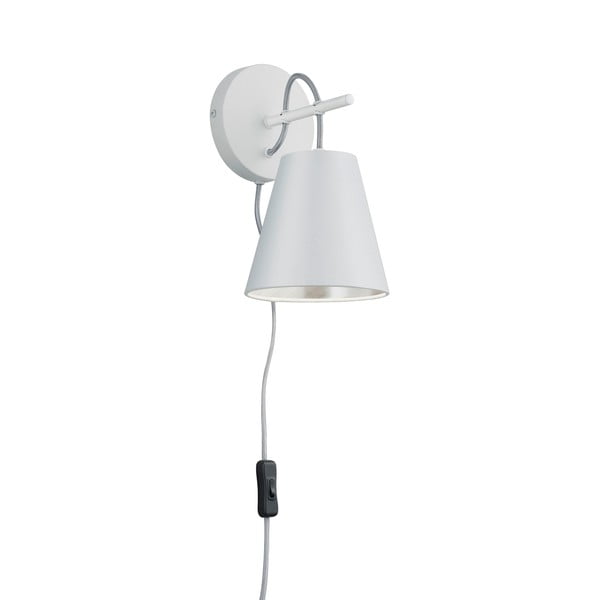 Balta sienas lampa ø 15 cm Andreus – Trio